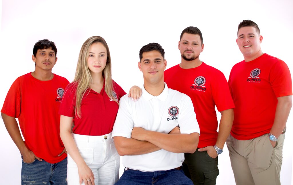 Olympus electrical team